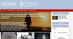 Desktop Screenshot of dezintegracja.pl